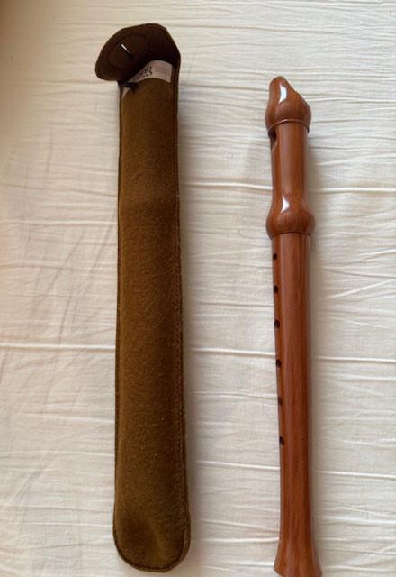 Blokfluit Kung -  Zwitsers merk – met tas – als nieuw, Ophalen of Verzenden, Zo goed als nieuw, Met koffer, hoes of etui