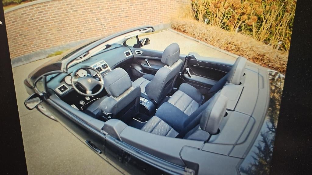Peugeot 307cc 1.6 Dynamic (80kw), Autos, Achat, Cabriolet, Noir, 2 portes