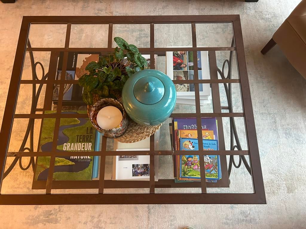 Table de salon, Maison & Meubles, 100 à 150 cm, Moins de 50 cm, Comme neuf, Enlèvement