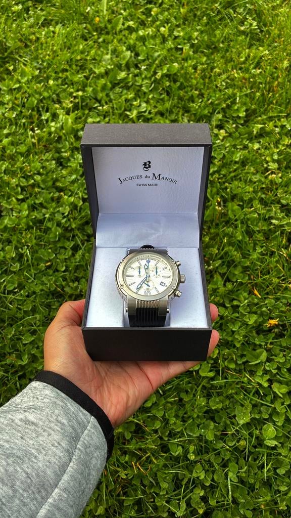 Horloge, Handtassen en Accessoires, Horloges | Heren, Ophalen, Zo goed als nieuw