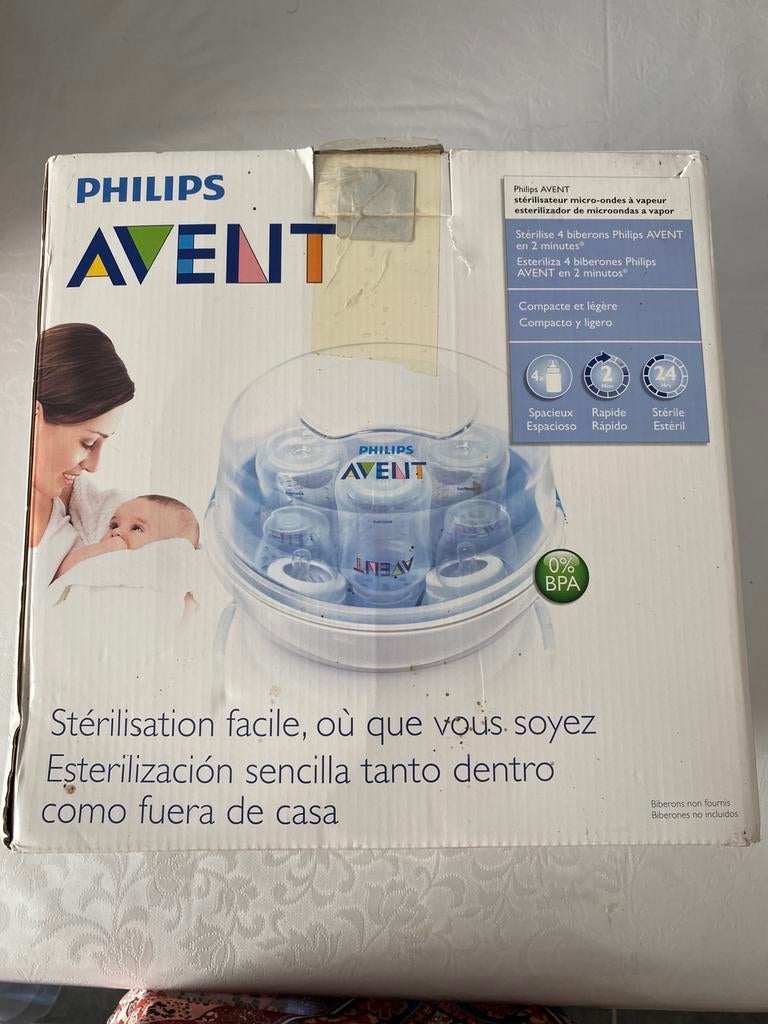 Stérilisateur de biberons Avent, Enlèvement, Utilisé, Stérilisateur