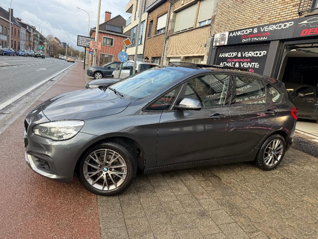 Bmw 218D Panorama Navi automatische transmissie, Auto's, BMW, Automaat, Monovolume, Euro 6, 2 Reeks Active Tourer