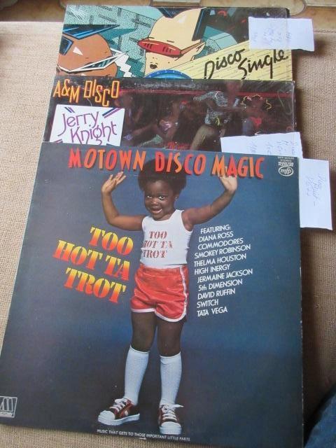 3x LP Disco, Cd's en Dvd's, Gebruikt, Overige typen, Ophalen of Verzenden, 12 inch