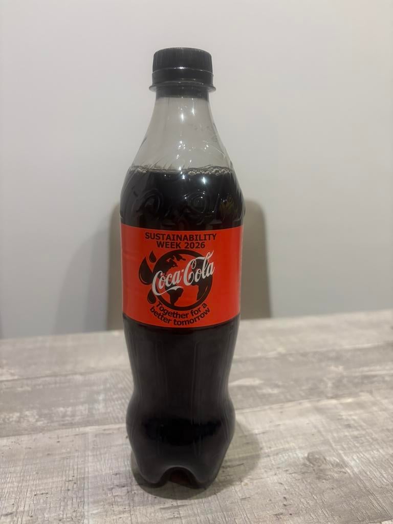 Coca-Cola Zero Sustainability Week 2026 promo fles, Verzamelen, Ophalen, Nieuw