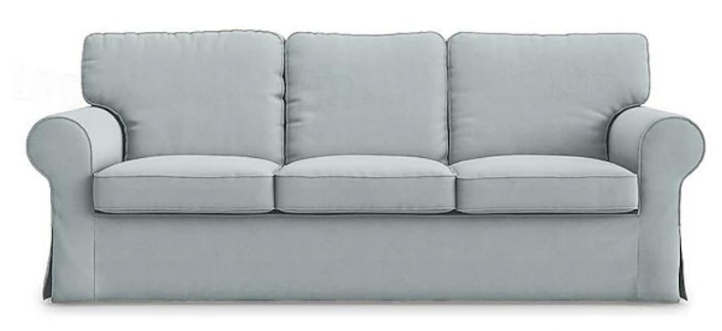 Canapé 3 places Ikea Ektorp: 3 couleurs dispo livr. possible, Enlèvement, Bleu