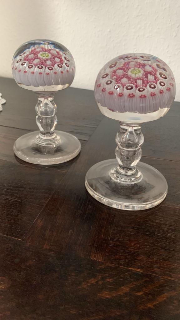 Presse papier millefiori, Enlèvement