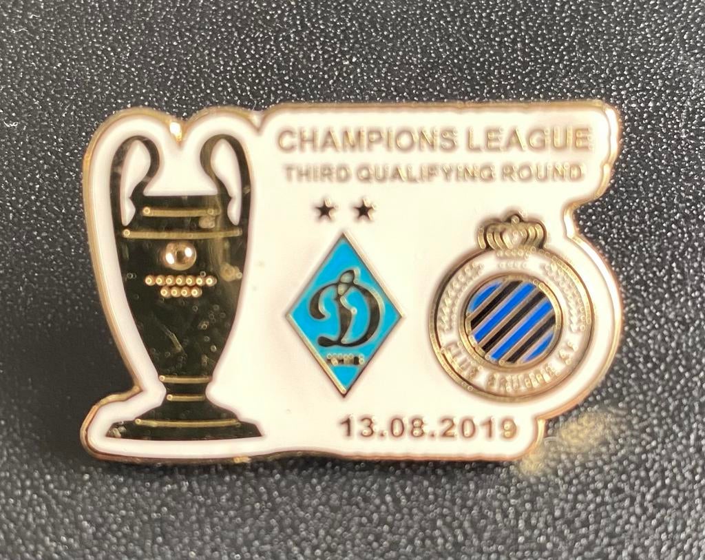 Pin 2019 Club Brugge Dynamo Kiev Kyiv, Ophalen of Verzenden, Zo goed als nieuw