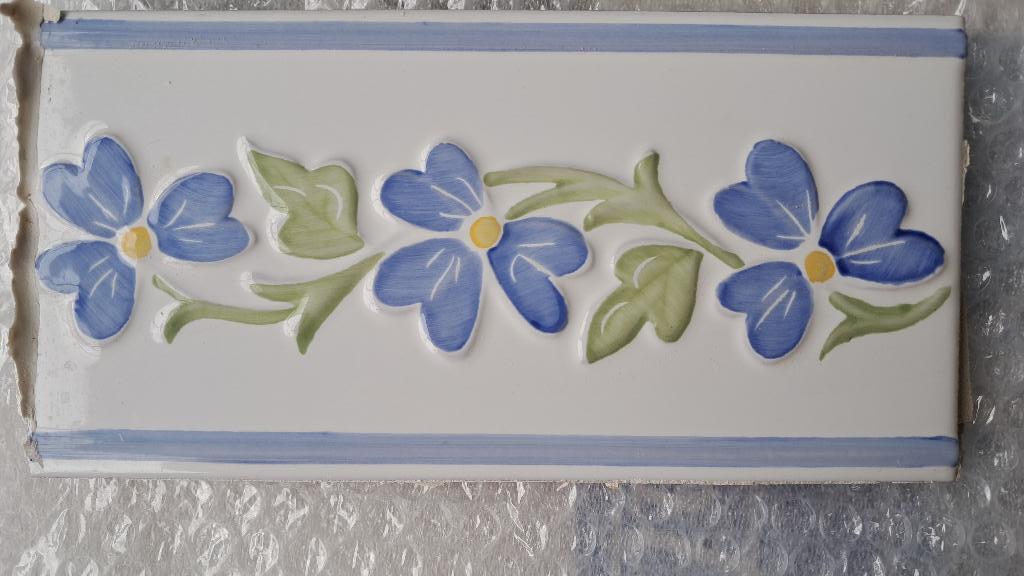 40 tegels voor decoratief fries (te strippen), Ophalen, Gebruikt, Minder dan 20 cm, 20 tot 40 cm