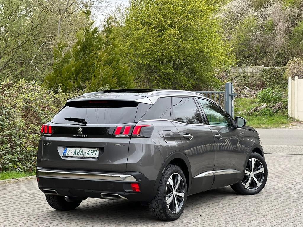 Peugeot 3008 GT-line 2018 1.6hdi Automatt, Autos, Peugeot, Cuir, Euro 6, Entreprise, Diesel