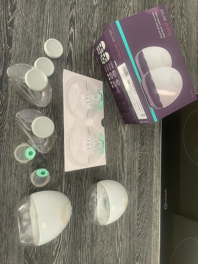 Elvie pump. Dubbele elektrische borstkolf te koop, Enlèvement, Comme neuf, Tire-lait