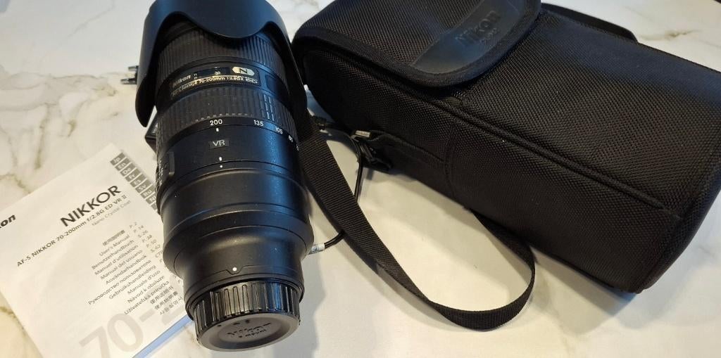 lens NIKKOR 70 - 200mm, Enlèvement ou Envoi, Comme neuf, Téléobjectif, Zoom