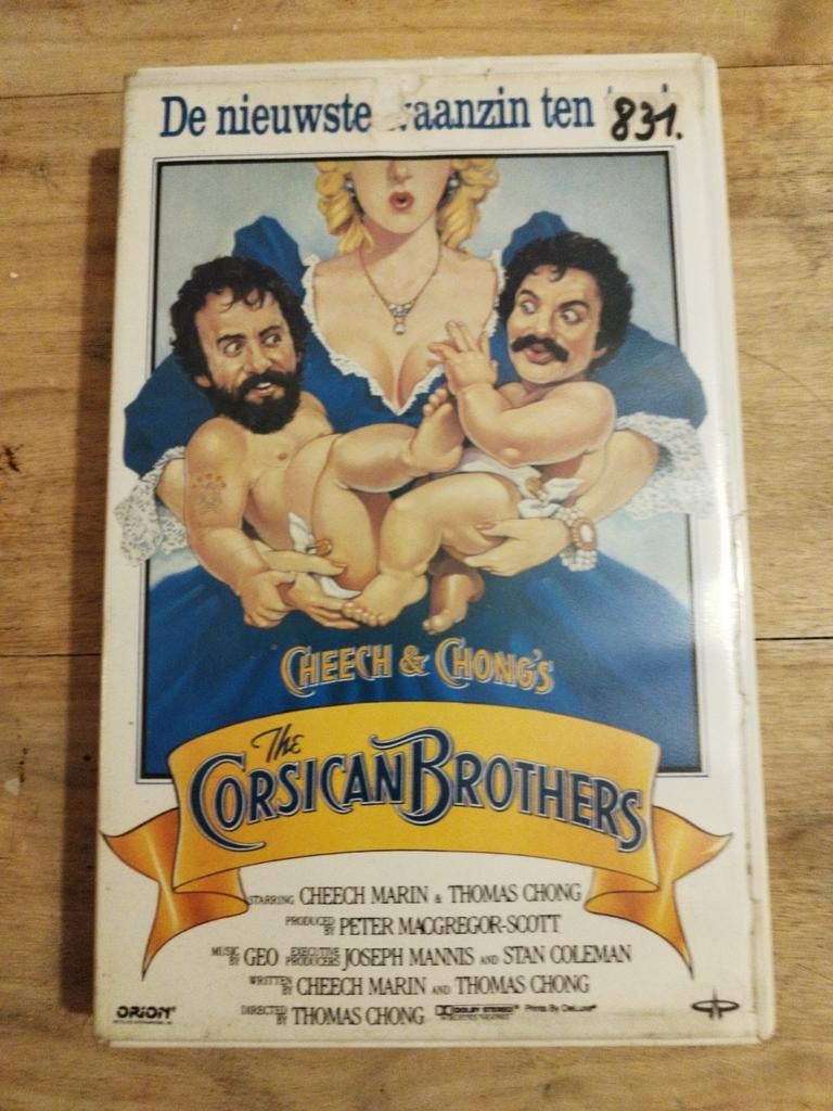 Corsican brothers, Cd's en Dvd's, VHS | Film, Ophalen of Verzenden