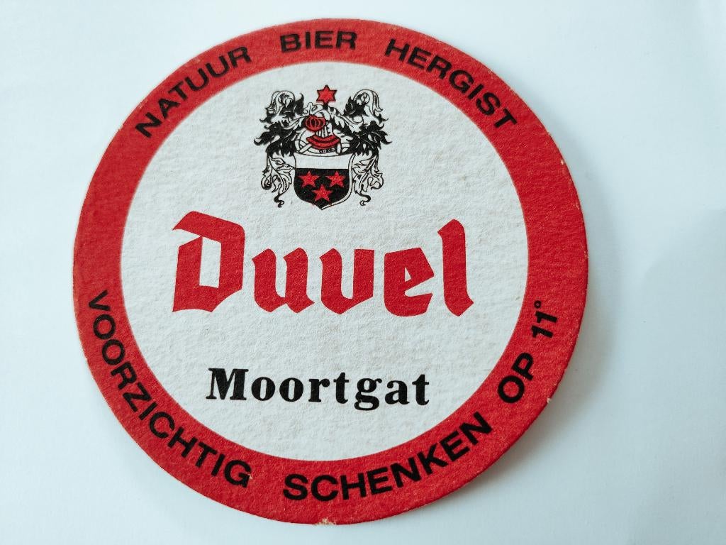Bierviltje Duvel, Verzamelen, Ophalen of Verzenden, Zo goed als nieuw, Viltje(s), Duvel