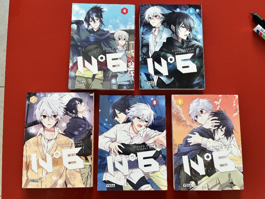 Cinq mangas - « N 6 » - Atsuko Asano et Hinoki Kino - VEGA, Plusieurs comics, Enlèvement ou Envoi, Neuf