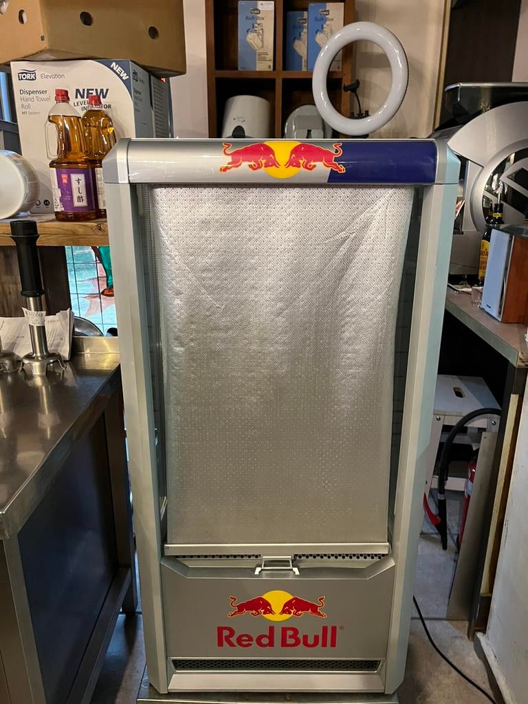 Frigo Red Bull klein: model RB-FMOFC eco led CCR 220Volt, Electroménager, Nic.debruyne@gmail.com, 85 à 120 cm, Sans bac à congélation