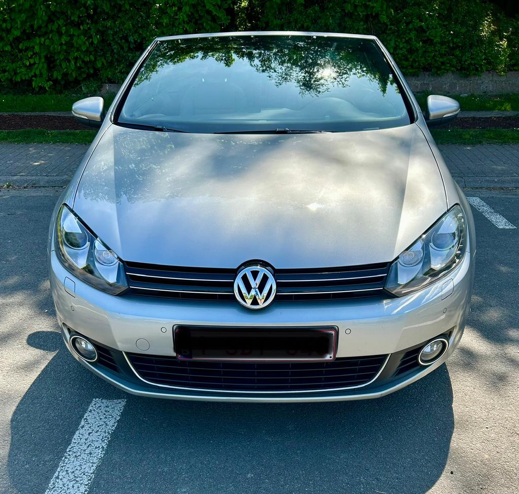 Golf cabriolet, 1200cc turbo, Autos, Cuir, Argent ou Gris, Achat, Cabriolet