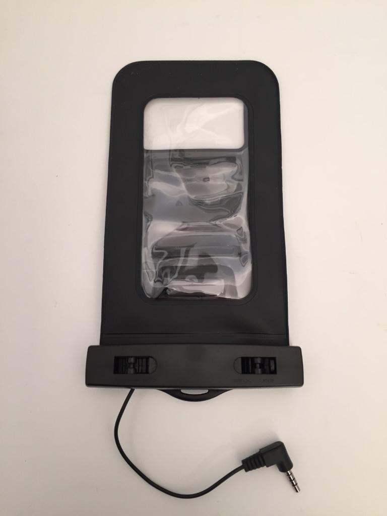 Waterdicht smartphone hoesje met hoofdtelefoonaansluiting, Telecommunicatie, Ophalen of Verzenden, Gebruikt, Hoesje of Tasje