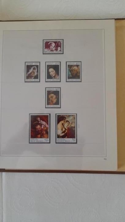 Collection timbres belges, Timbres & Monnaies, Timbres | Albums complets & Collections, Enlèvement