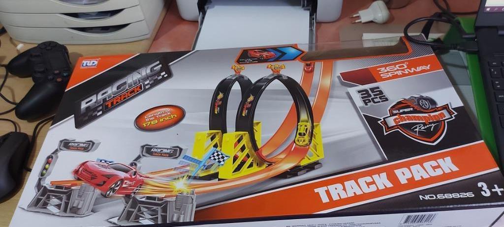 racing track pack, Enfants & Bébés, Jouets | Circuits, Neuf, Autres marques, Enlèvement ou Envoi, Circuit