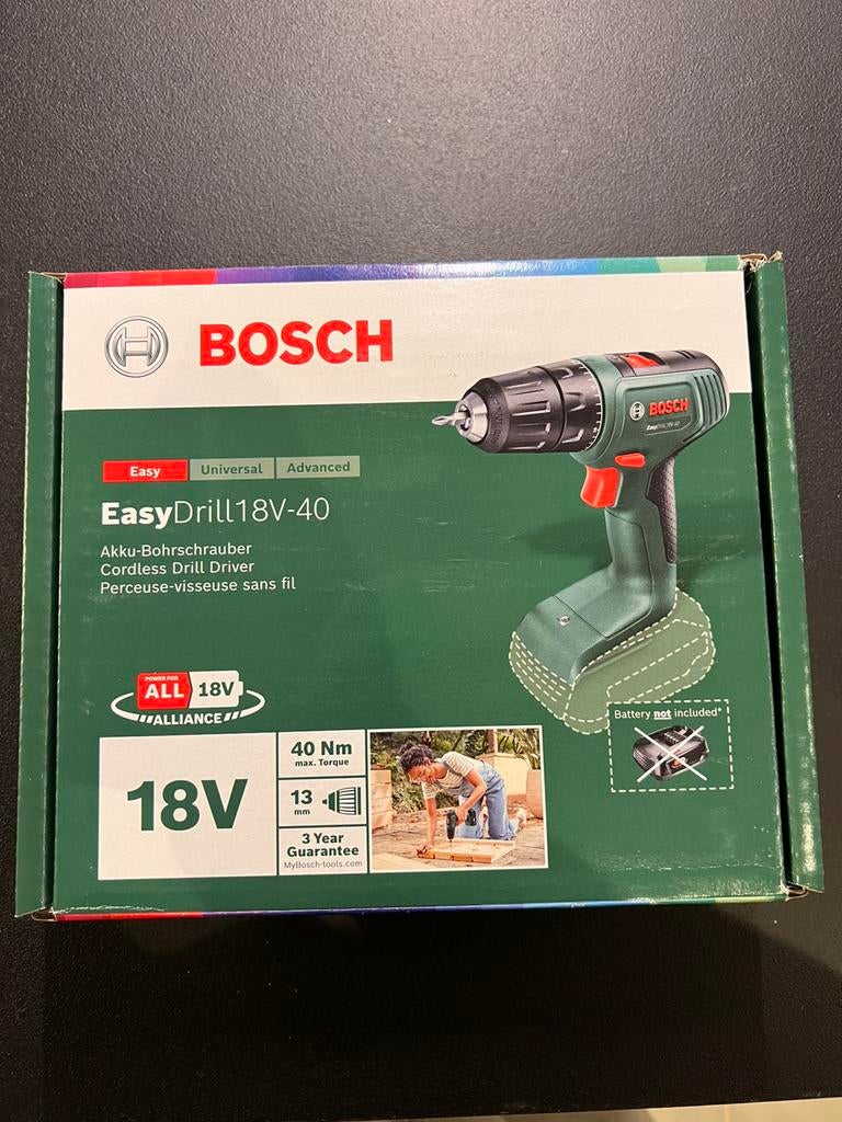 Bosch Easydrill, Ophalen, Nieuw
