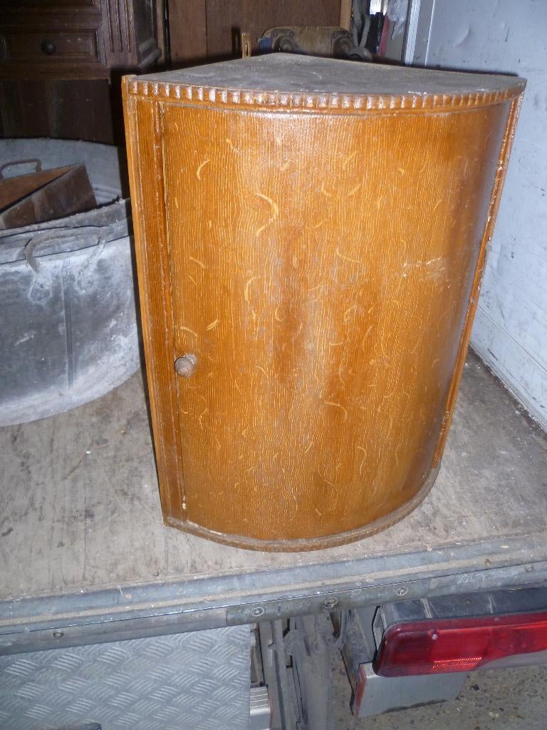 OUD HOEK HANGKASTJE, Antiek en Kunst, Ophalen of Verzenden