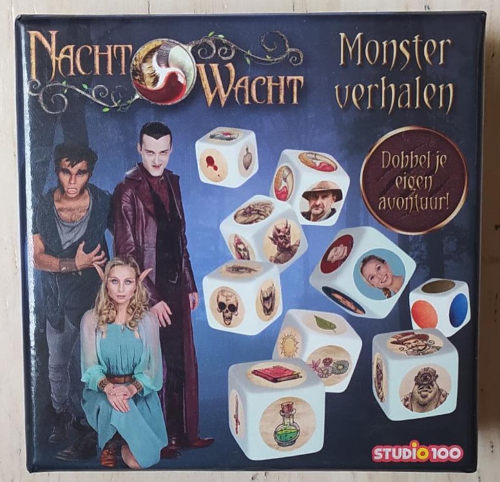 Nachtwacht dobbelspel - Monsterverhalen, Hobby en Vrije tijd, Gezelschapsspellen | Overige, Ophalen of Verzenden