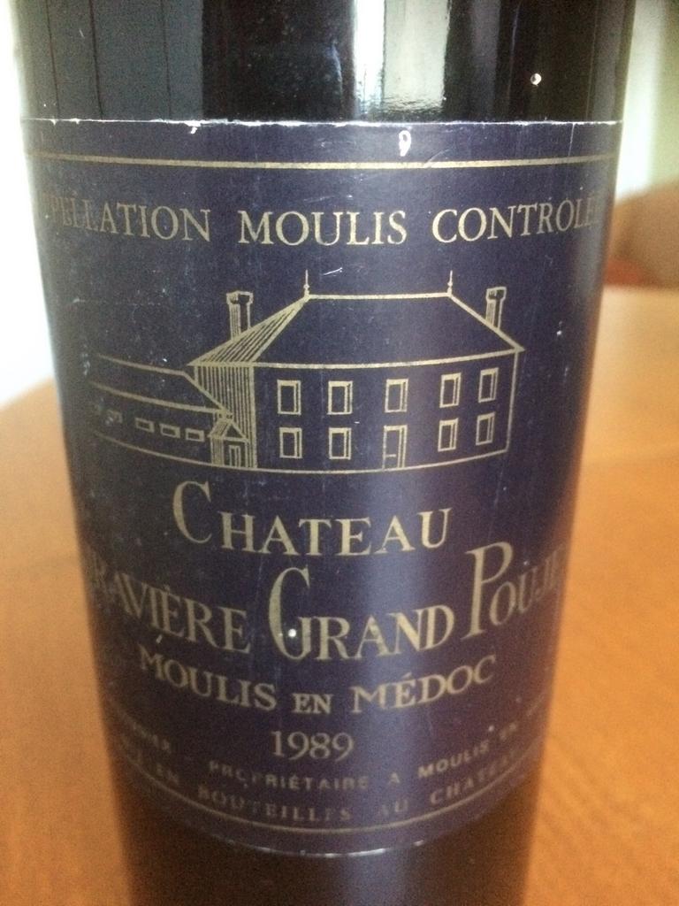 CHATEAU LA GRAVIERE GRAND POUJEAUX. ( 2X ), Collections, Enlèvement, Comme neuf, France, Vin rouge