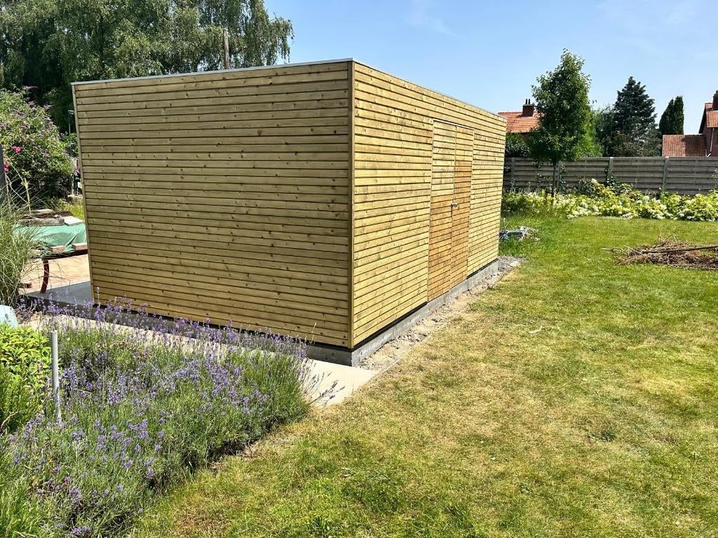 NIEUW Modern tuinhuis Qube 7204, Verzenden, Nieuw