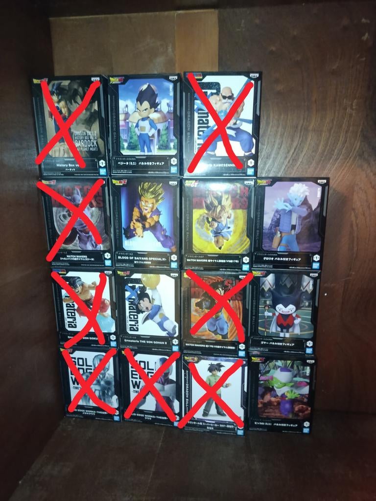 Figurine dragon ball scellé 20 euro pièce ou 110 euro le lot, Collections, Enlèvement ou Envoi, Neuf, Autres types