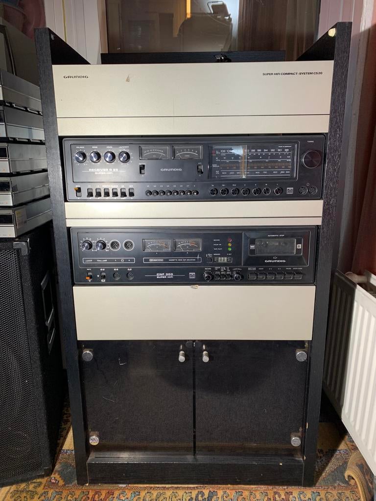 Grundig Hifi Systeem met meubel en Platendraaier, Ophalen, Zo goed als nieuw