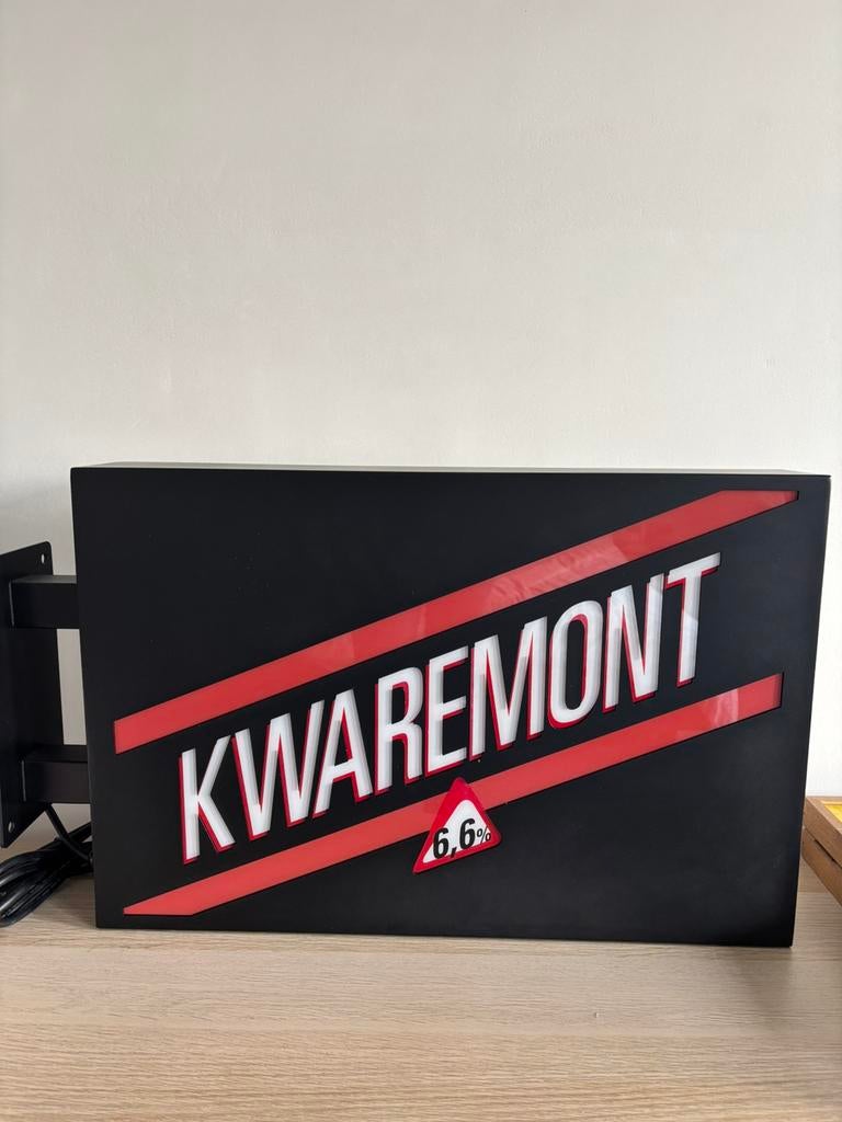 Kwaremont lichtreclame bak XXL, Collections, Envoi, Comme neuf