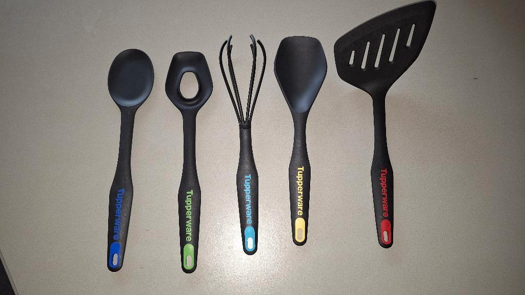 Tupperware keuken hulpjes, Ophalen of Verzenden, Zo goed als nieuw, Blauw