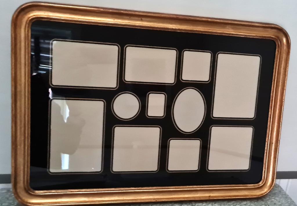 Vintage Pêle - Mêle eglomise, Overige materialen, Ophalen of Verzenden, Zo goed als nieuw, Minder dan 50 cm