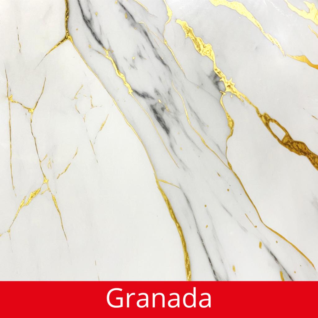 PVC Marmer look XXL wandpanelen 260x122 | Badkamer | Keuken, Ophalen, Nieuw