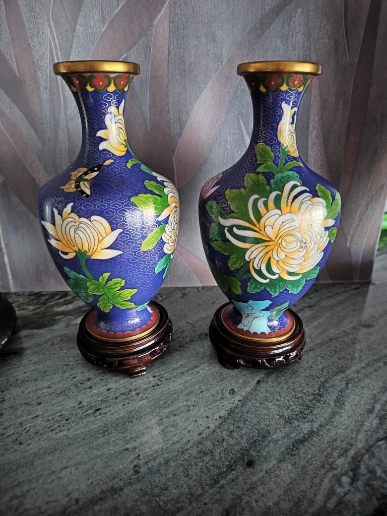 2 Vintage chinese vazen, Ophalen