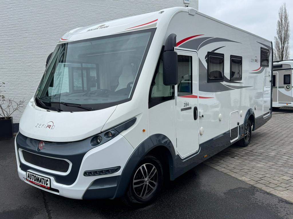 Fiat Ducato Rollerteam Zefiro 284, Caravans en Kamperen, Mobilhomes, Bedrijf, tot en met 4, Integraal, Fiat, Fiat, Diesel, Automaat