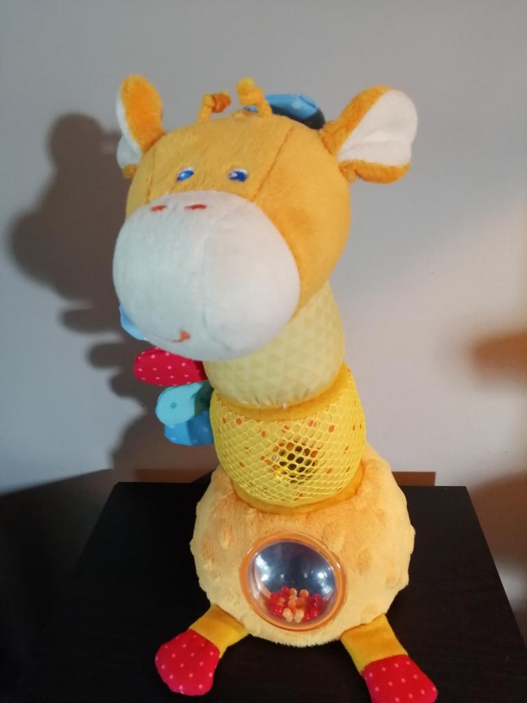 HABA stapelfiguur giraf, Kinderen en Baby's, Ophalen of Verzenden, Zo goed als nieuw