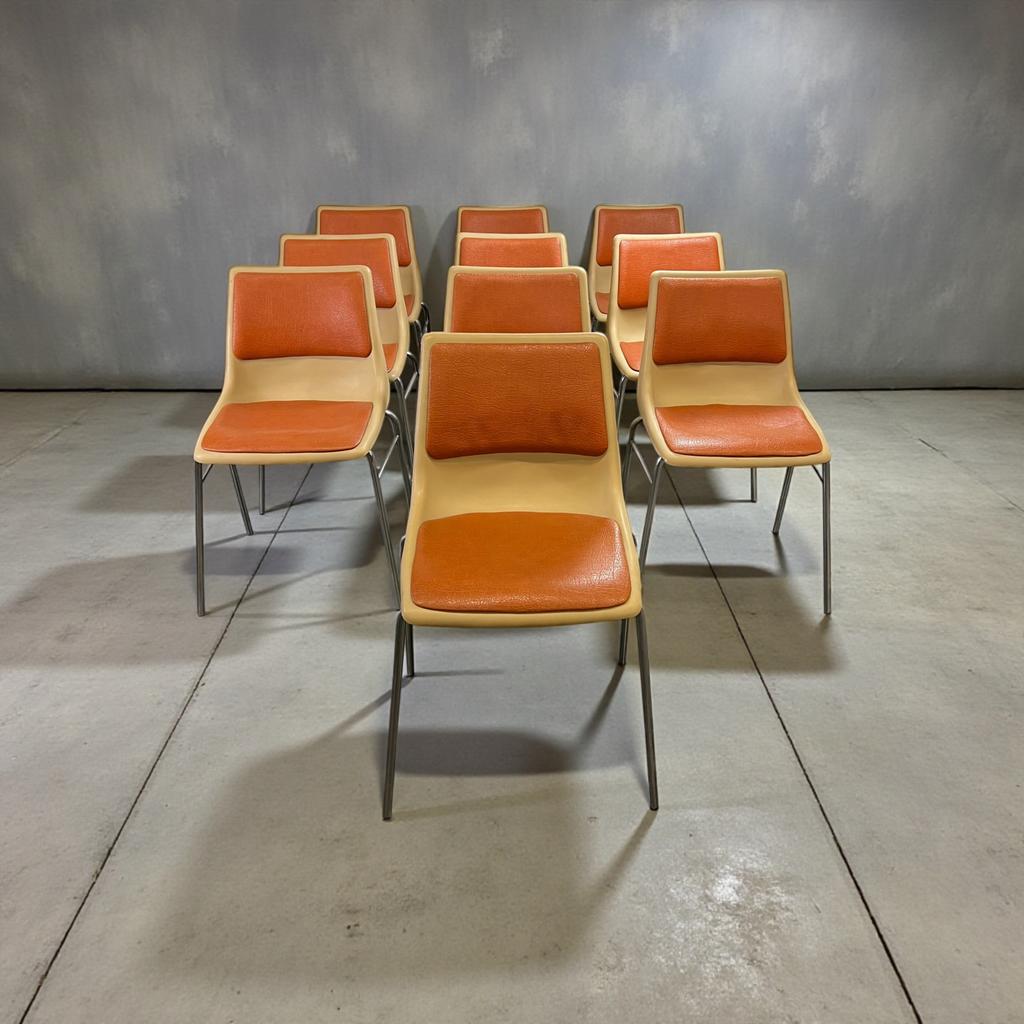 Chaise ALLIBERT vintage des années 1970, Antiquités & Art, Antiquités | Meubles | Chaises & Canapés, Enlèvement ou Envoi