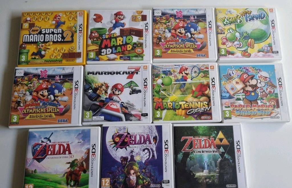 Jeux Nintendo 3ds 2ds DS Mario et Zelda, Enlèvement ou Envoi, Comme neuf