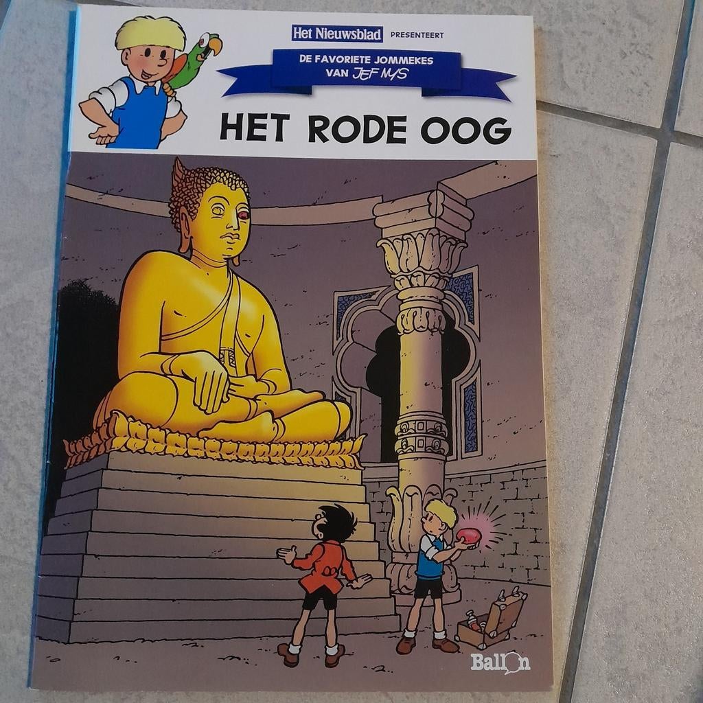Jommeke...het rode oog, Boeken, Stripverhalen, Ophalen, Zo goed als nieuw