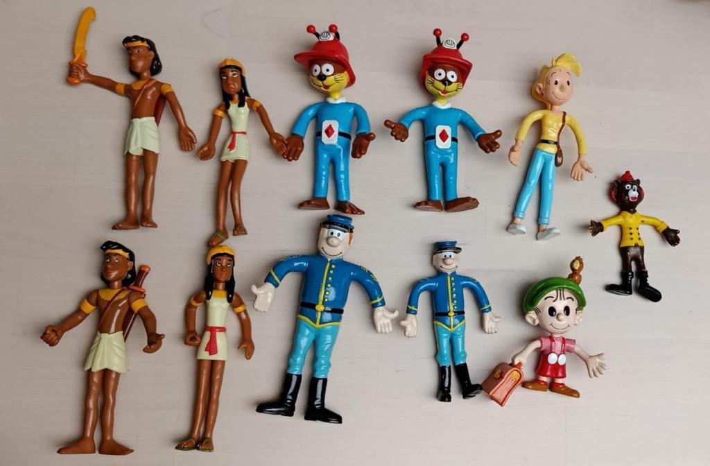 Figurines flexibles Dupuis 1998, Collections, Enlèvement, Comme neuf, Statue ou Figurine