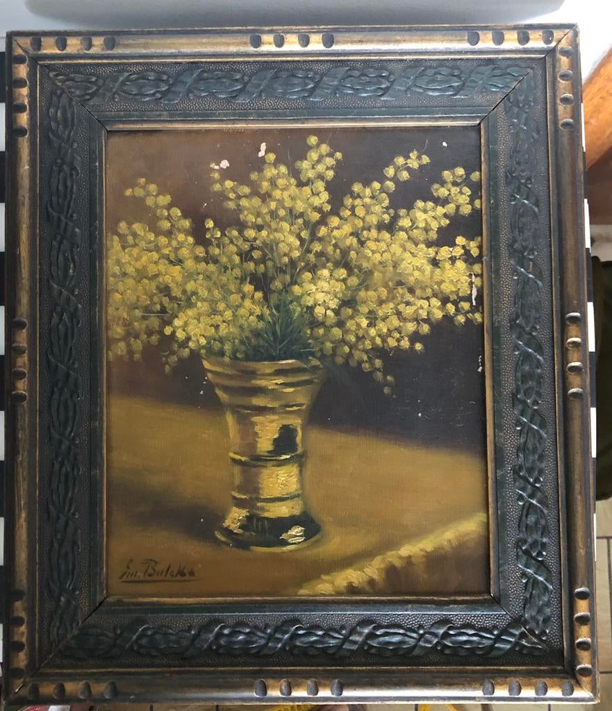 Schilderij - Emile Bulcke, Ophalen of Verzenden