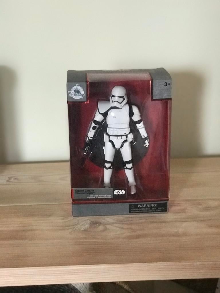 Disney Elite series die cast - squad leader stormtrooper, Ophalen of Verzenden, Nieuw, Beeldje of Buste