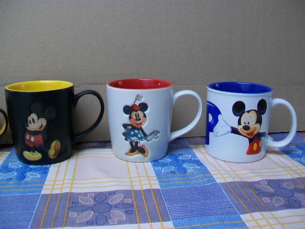 Mickey Mouse Disney Minnie Mouse Tas Mok Disneyland Paris, Ophalen of Verzenden, Mickey Mouse, Zo goed als nieuw, Servies