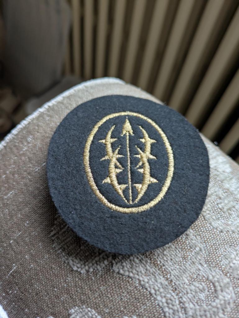 kepie kenteken politie Gabonnaise, Ophalen of Verzenden, Overige soorten, Embleem of Badge