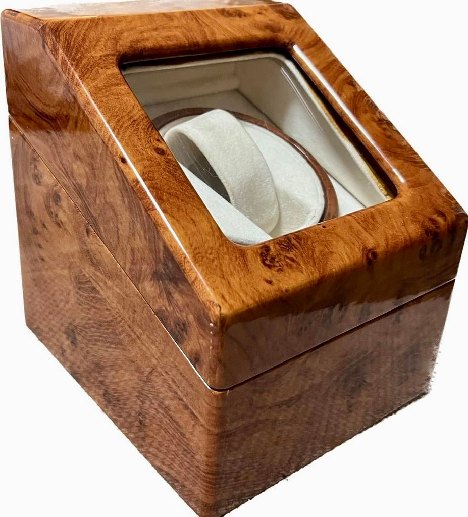 Zeer mooie watchwinder., Handtassen en Accessoires, Koffers, Ophalen of Verzenden