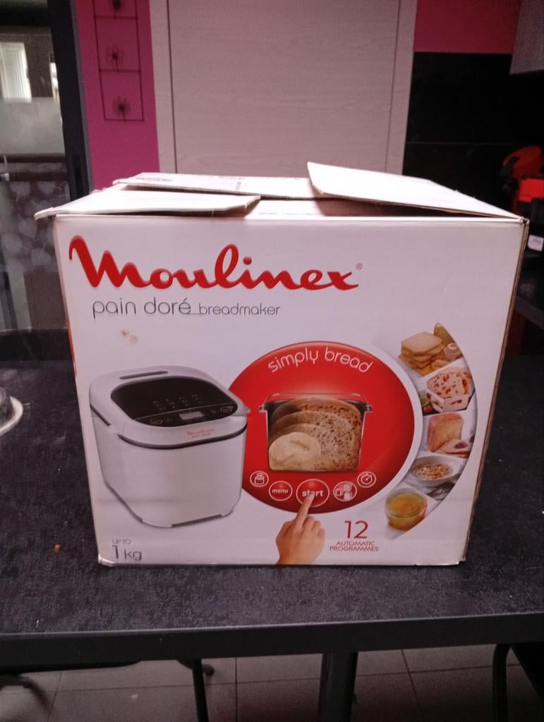 Moulinex broodbakmachine voor wentelteefjes, Ophalen of Verzenden, Zo goed als nieuw