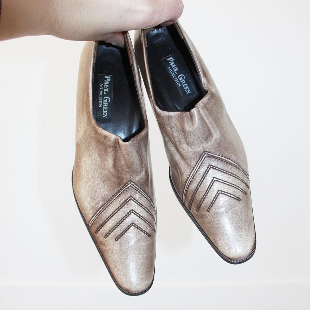 Escarpins en cuir Paul Green -S13 (Taille 5/38) €55, -, Autres couleurs, Escarpins, Comme neuf, Paul Green