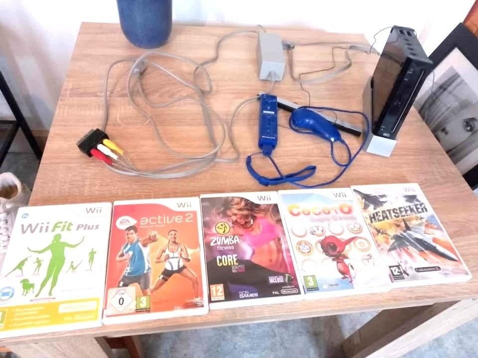 console nintendo wii + jeux + clé HDMI+balance, Consoles de jeu & Jeux vidéo, Enlèvement ou Envoi, Utilisé, Avec jeux