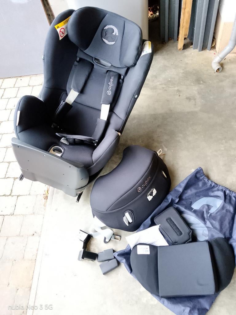 Kit complet Cybex Sirona Q i-size noir, Autres marques, 0 à 18 kg, Utilisé, Isofix